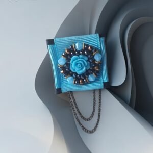 Sagės su stiklo kristalais